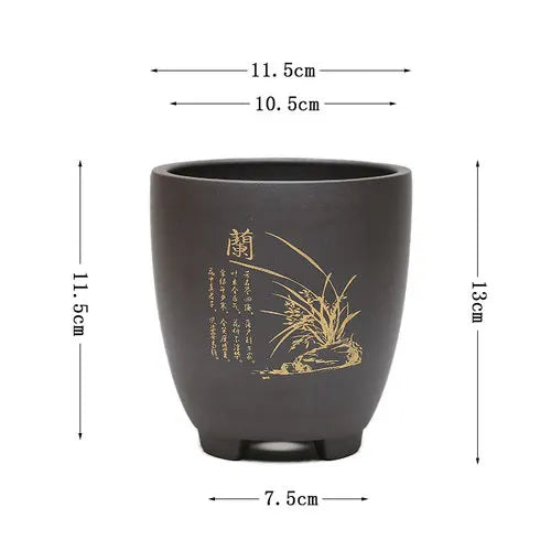 Purple Sand Succulent Pot