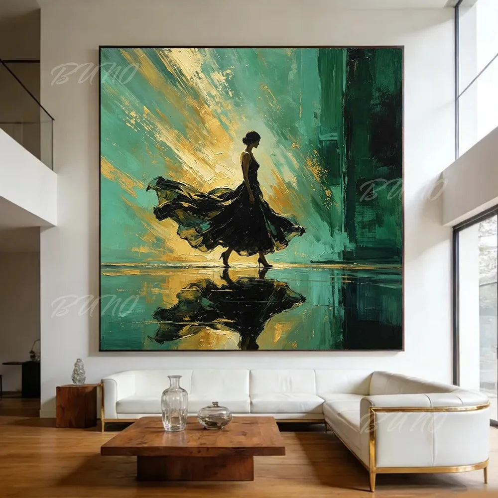 Lady Dancer Palette Art