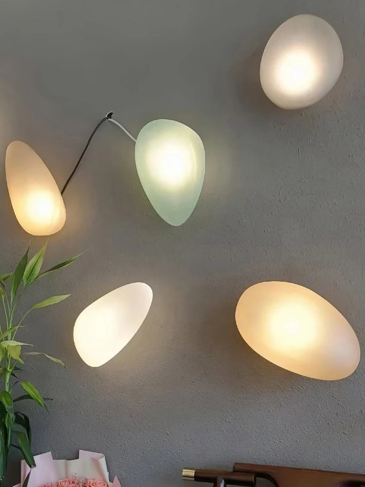 Nordic Designer Wall Lamp Pebble