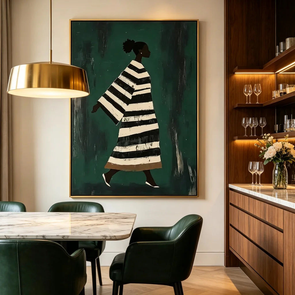 Modern Boho Woman Painting