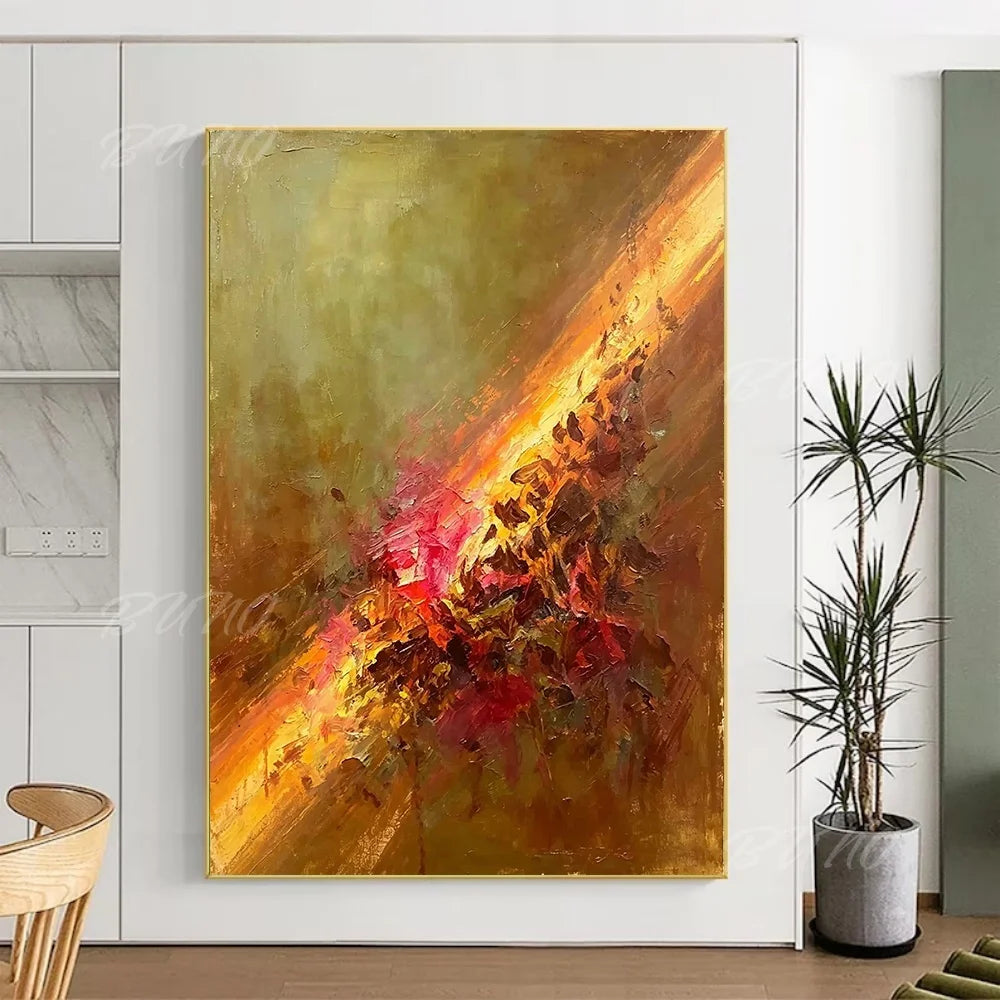 Impressionist Flowers Painting