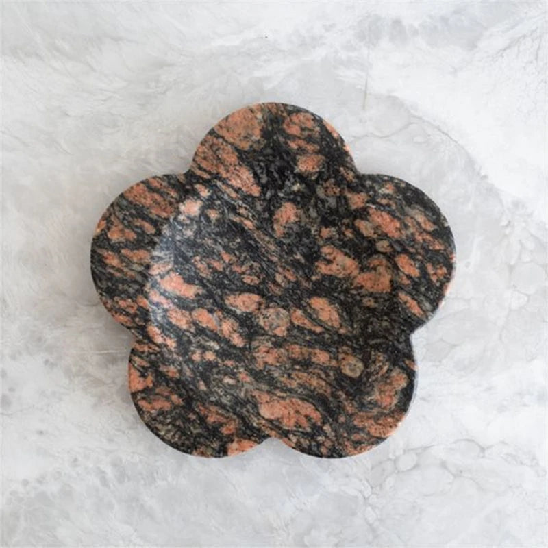 Natural Marble Travertine Serving Tray