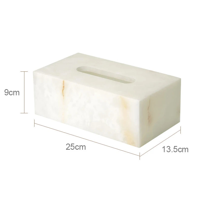 White Onyx Marble Bath Trio