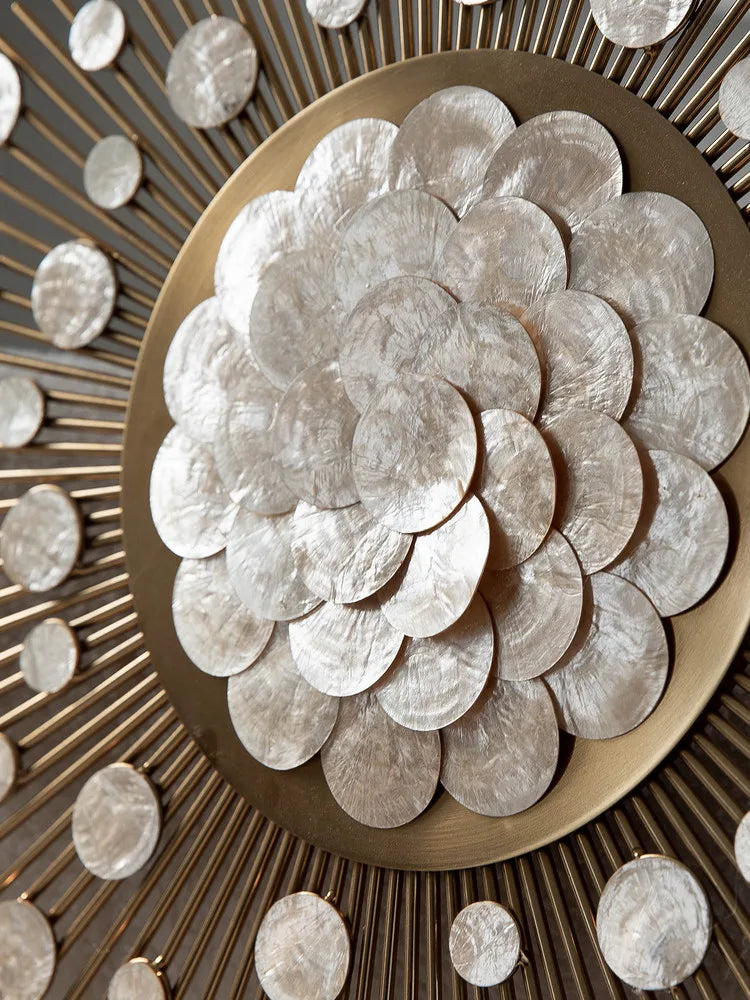 Golden Sun Wall Decor
