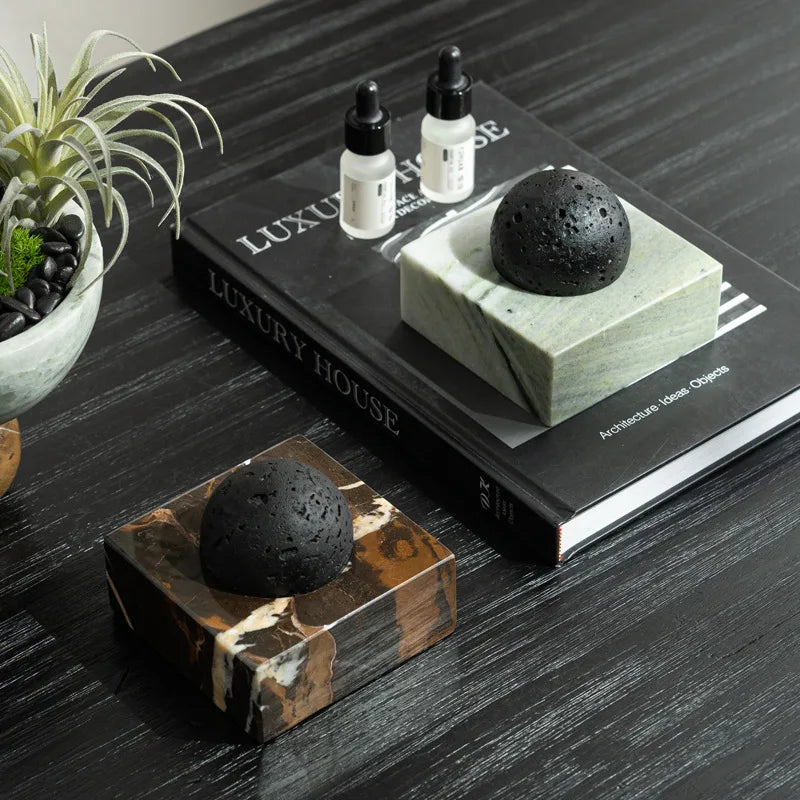 Black Lava Rock Stone Diffuser