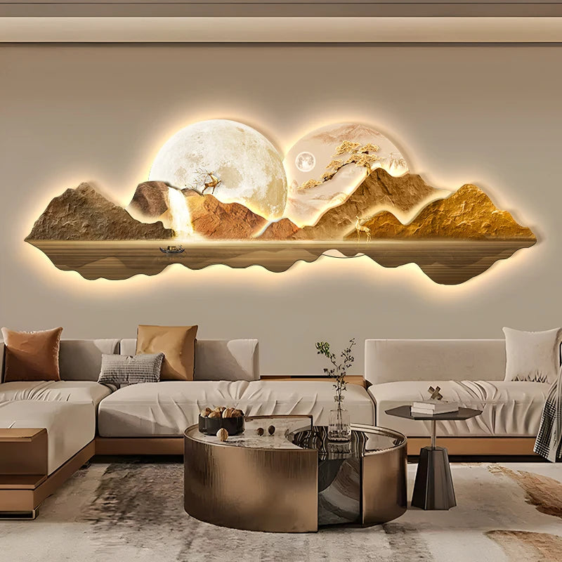New Chinese 3D Wall Panel