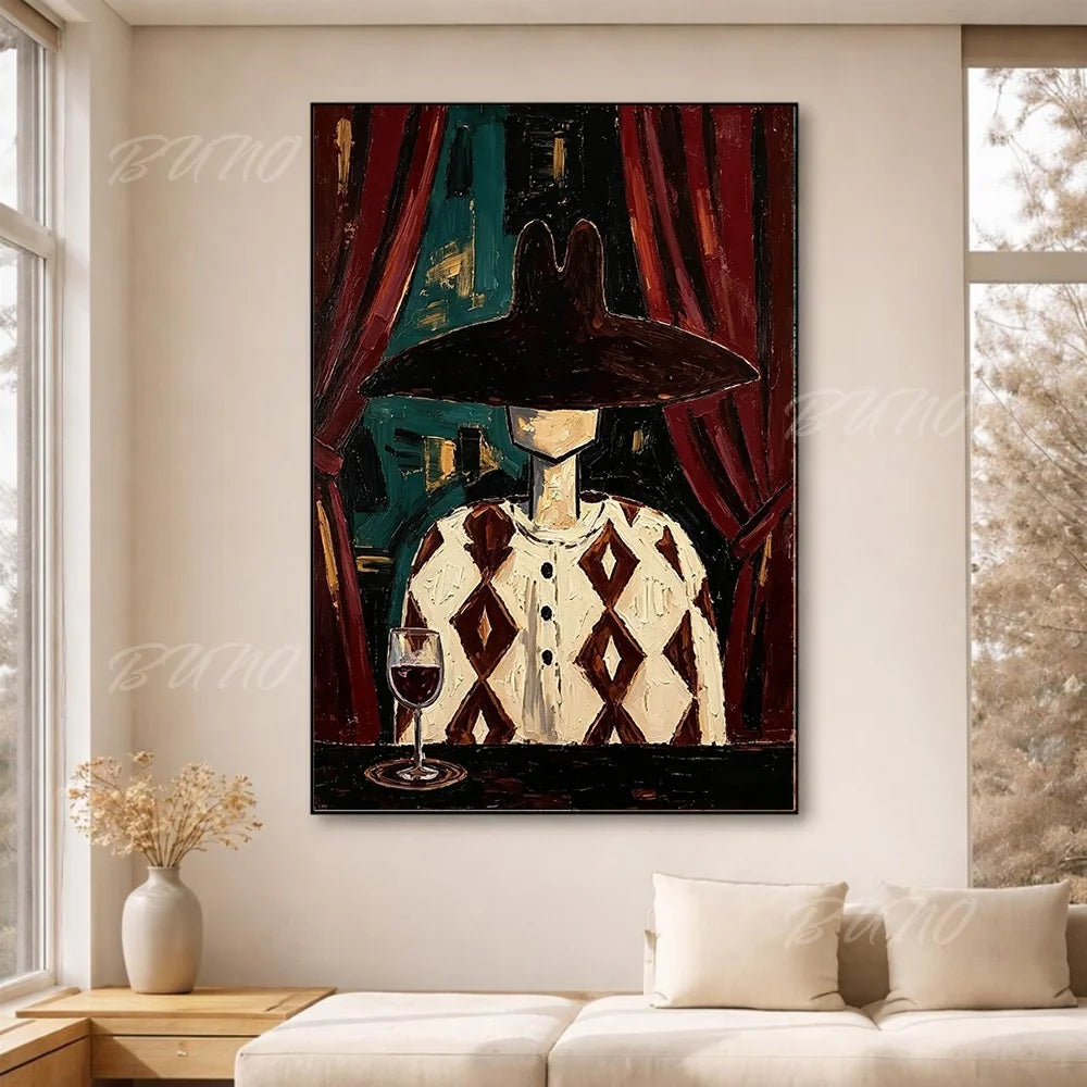 Boho Textured Canvas Art