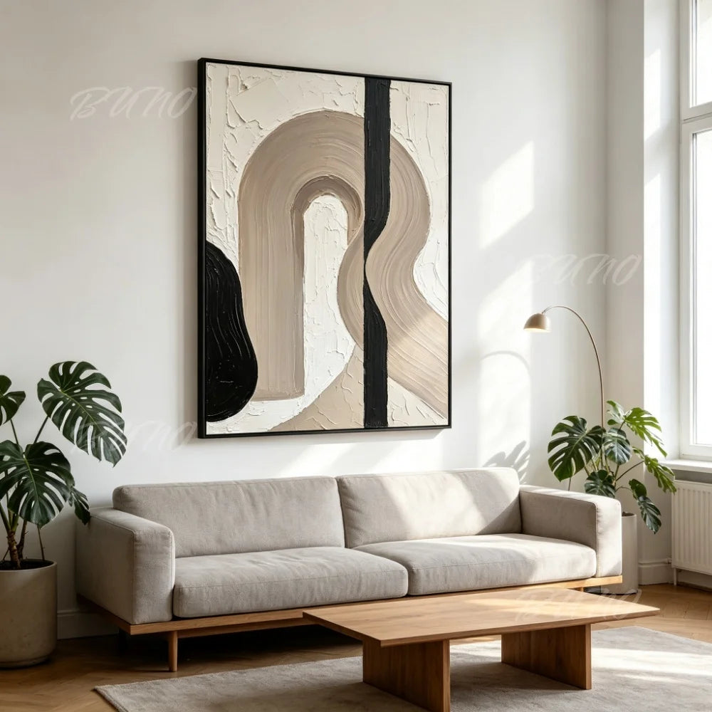 Wabi Sabi Textured Earth Art