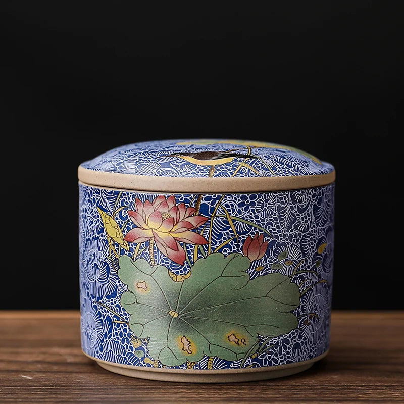 Ceramic Sealed Tea Jar