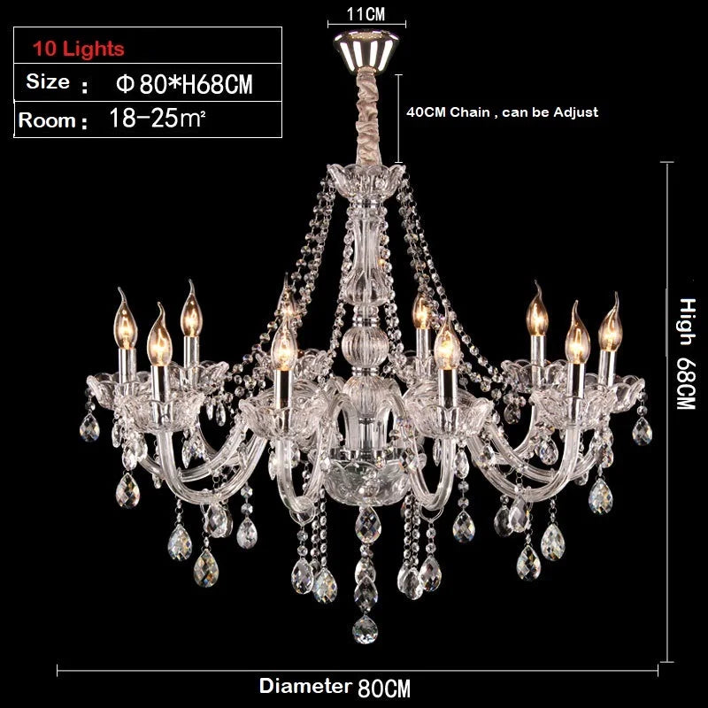 Staircase Tiered Chandelier