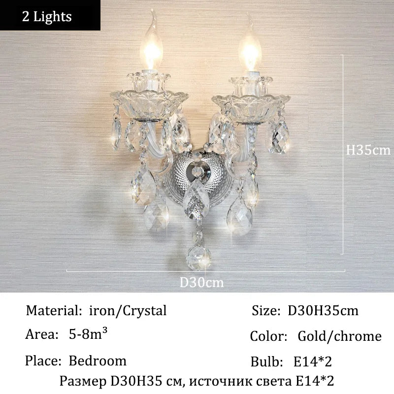 Villa Crystal Pendant Light