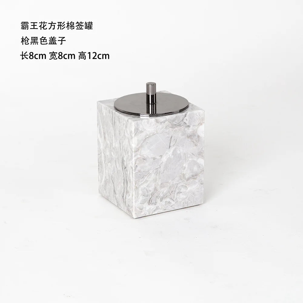 Pitaya Flower Marble Vanity Set