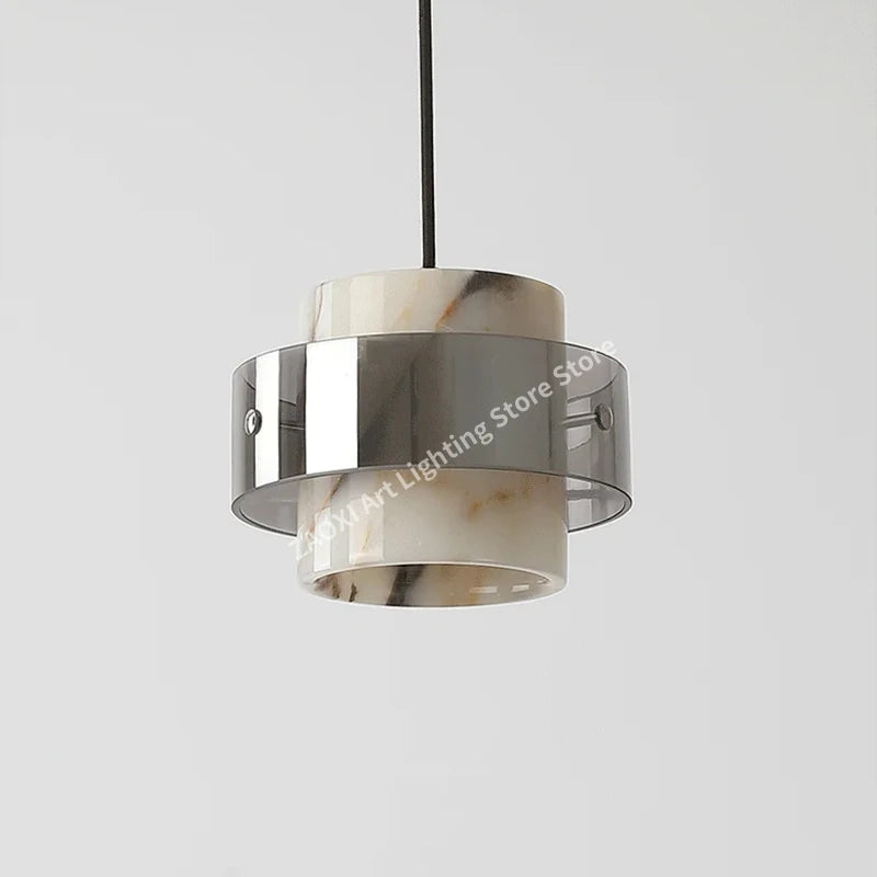 Marble Pendant Lamp Natural Stone
