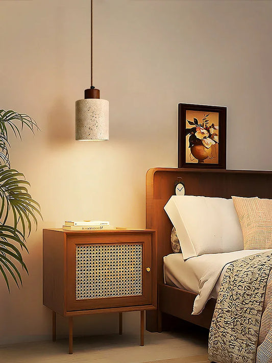 Yellow Cave Stone Pendant Lamp