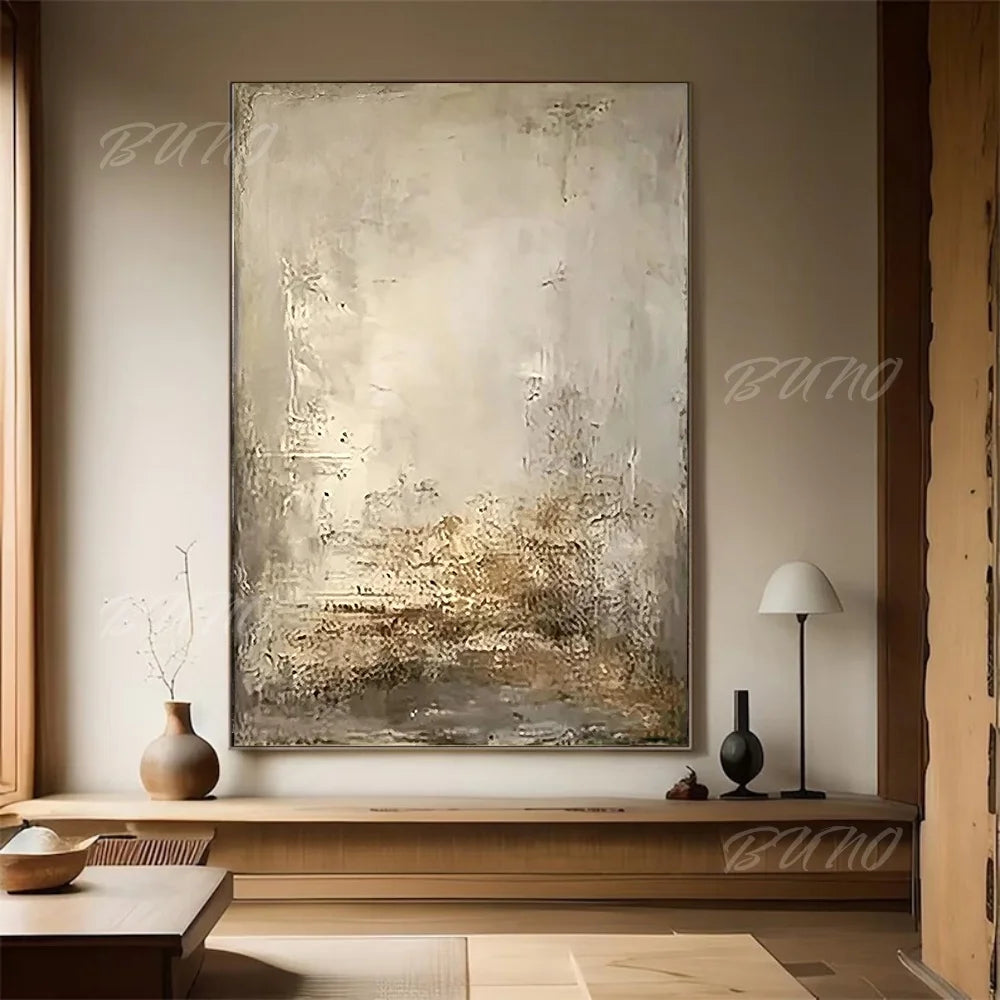 Wabi Sabi Golden Painting