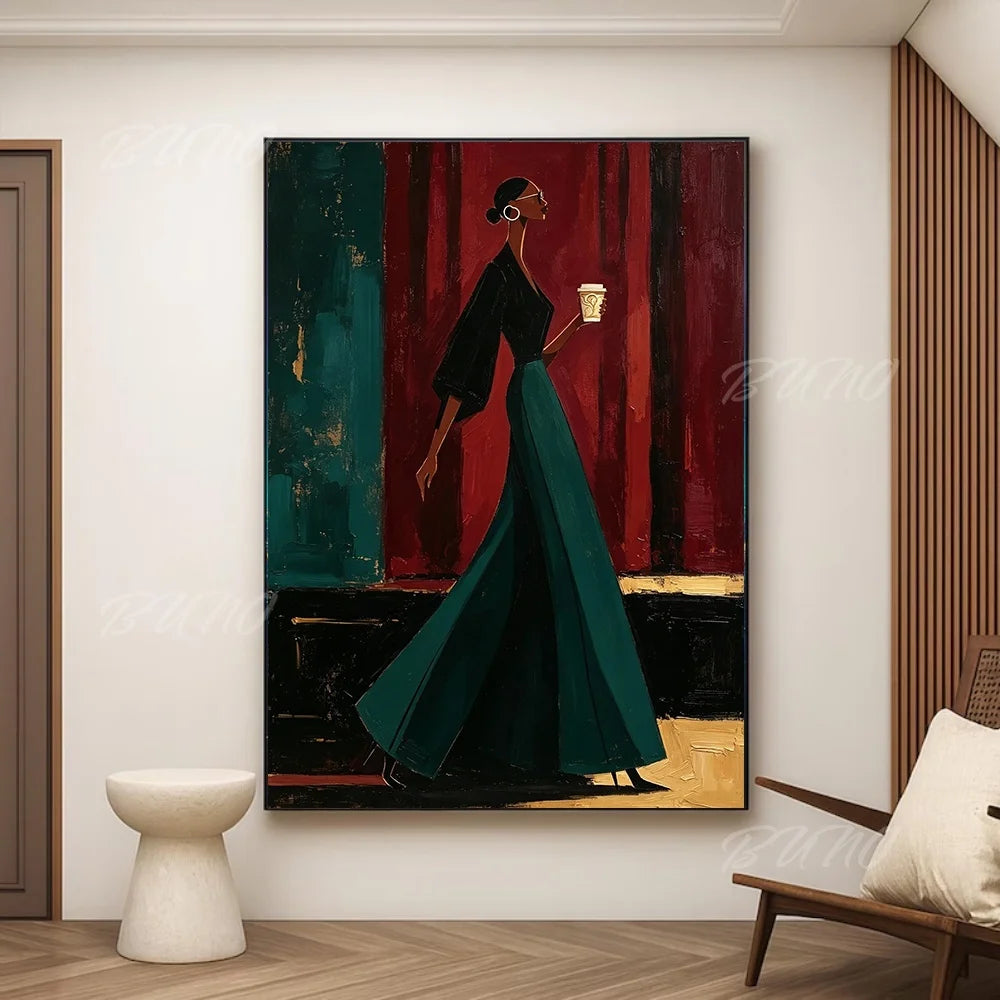 Modern Woman Canvas Art