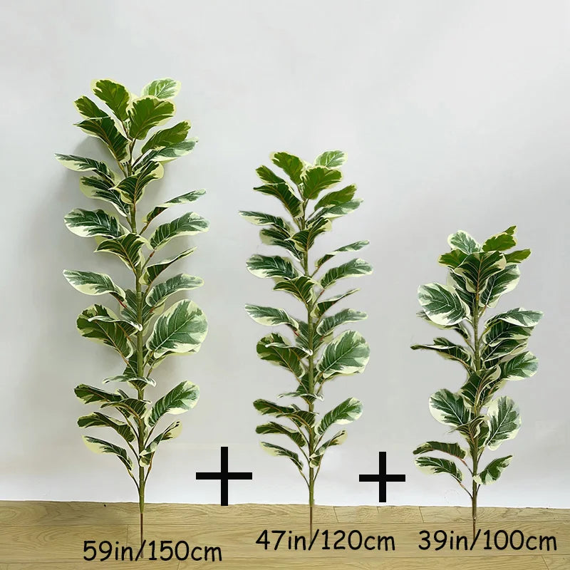 Artificial Tropical Ficus Tree Branch