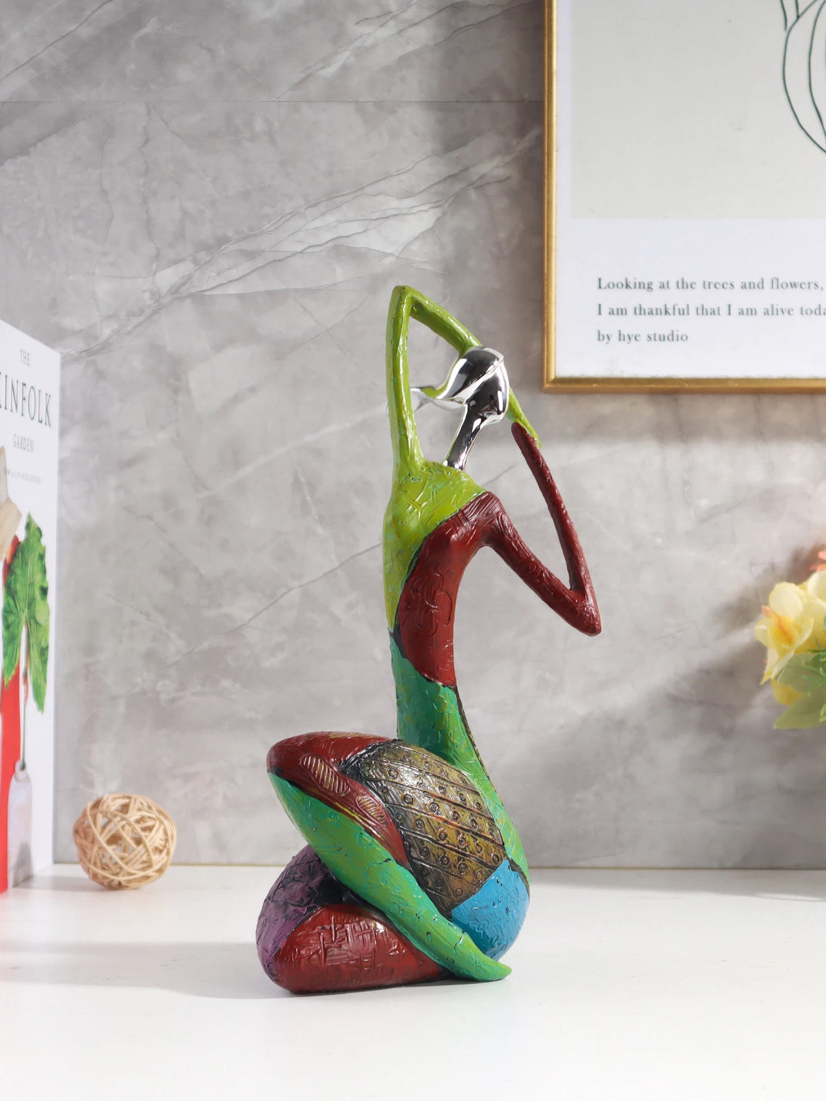 Abstract Resin Figurine