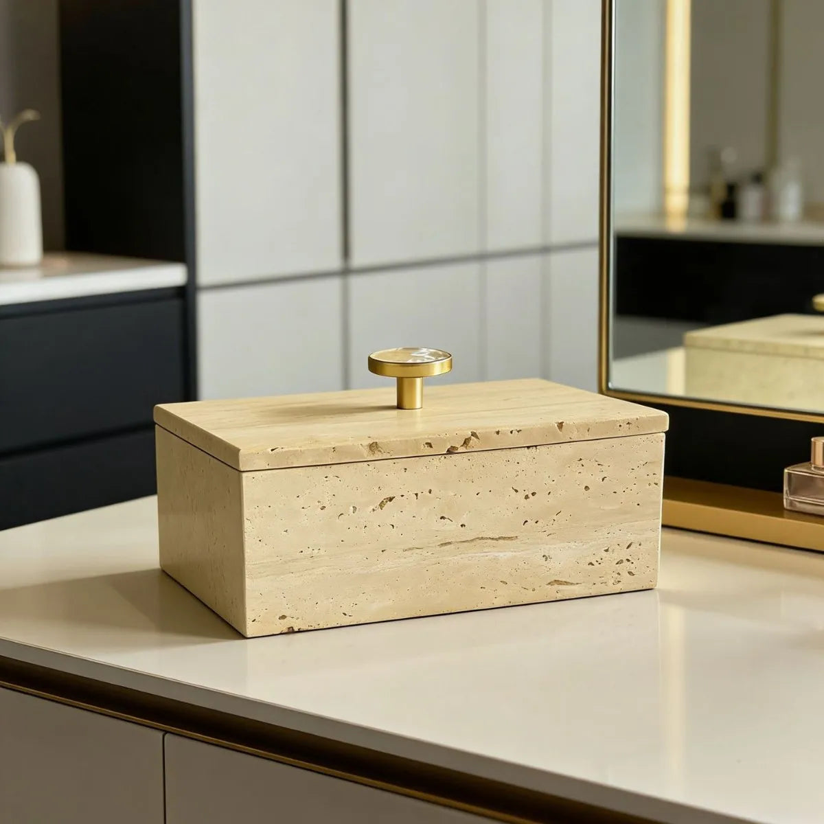 Marble Jewellery Box