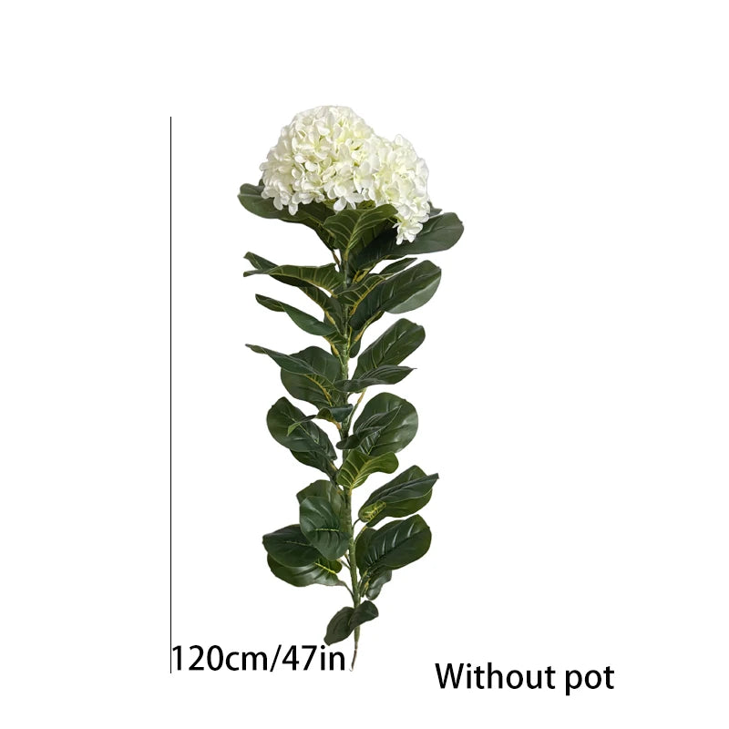 Artificial Hydrangea Tree Faux Potted