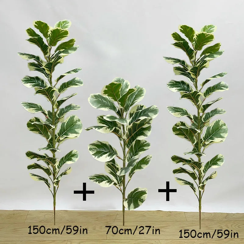 Artificial Tropical Ficus Tree Branch