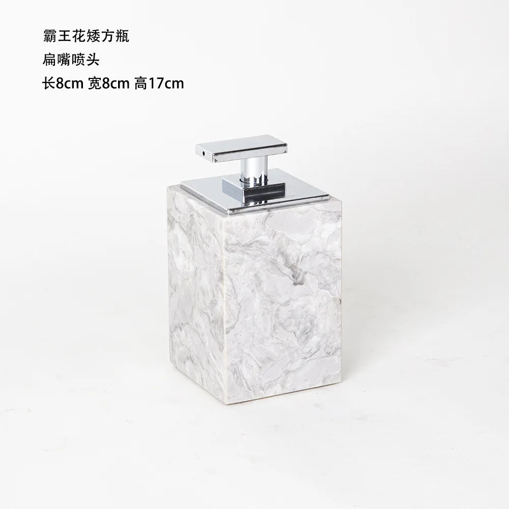 Pitaya Flower Marble Vanity Set