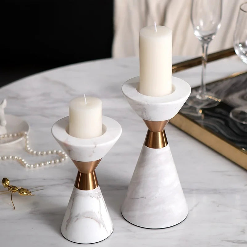 Volakos Marble Candlestick