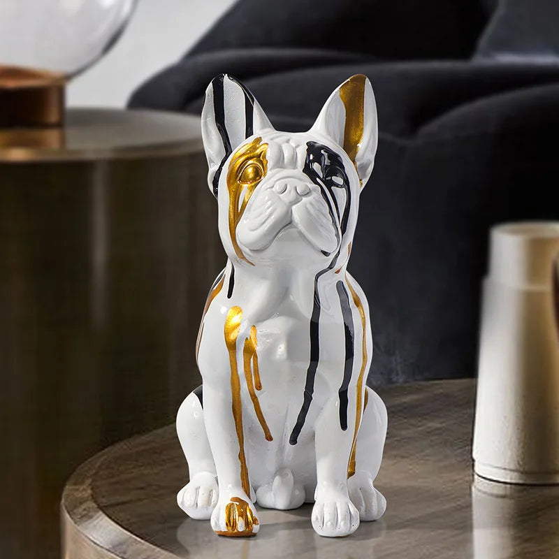French Bulldog Sculpture Home Decor