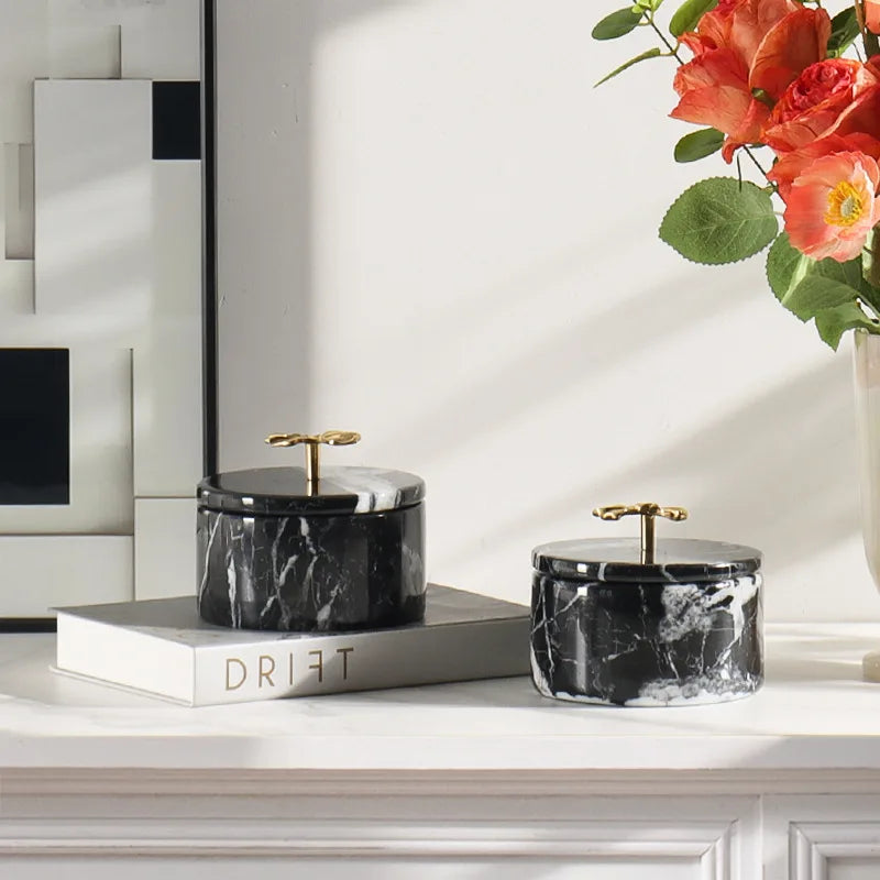 Marble Storage Jar