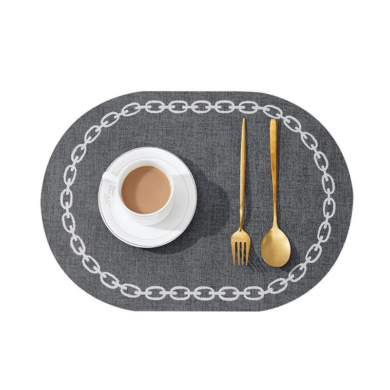 Oval Waterproof Placemats