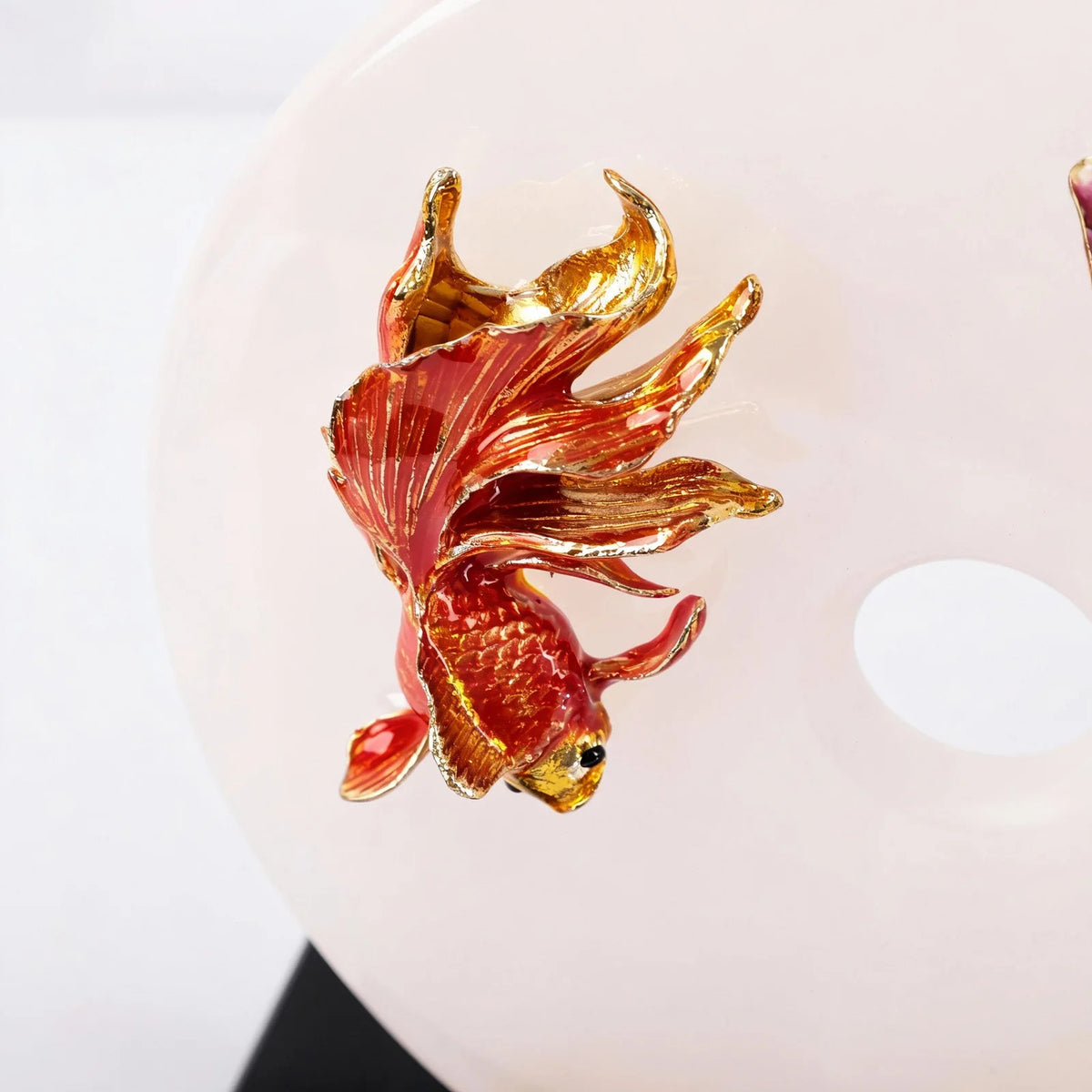 Cloisonne Lotus Ornament