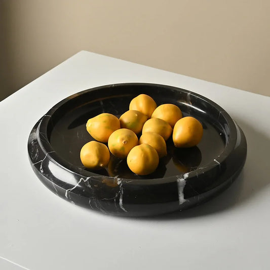 Natural Marble Serving Tray