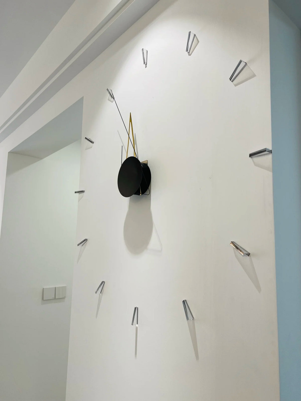 Wall Clock Art Decorate Mute