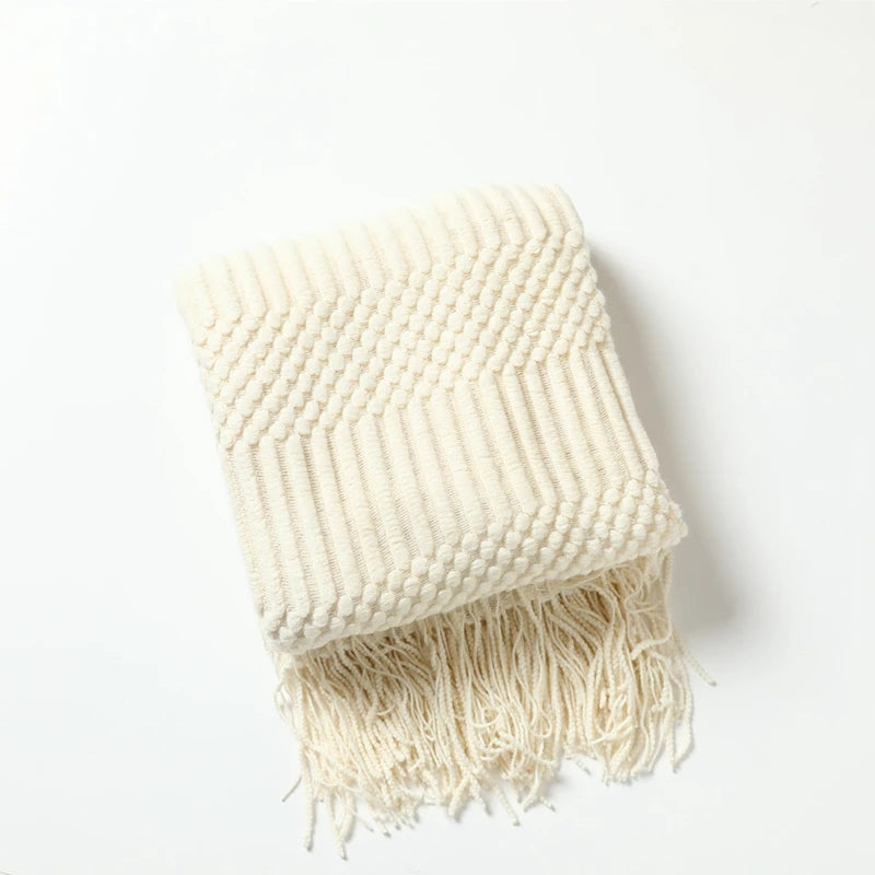 Oversized Knit Throw