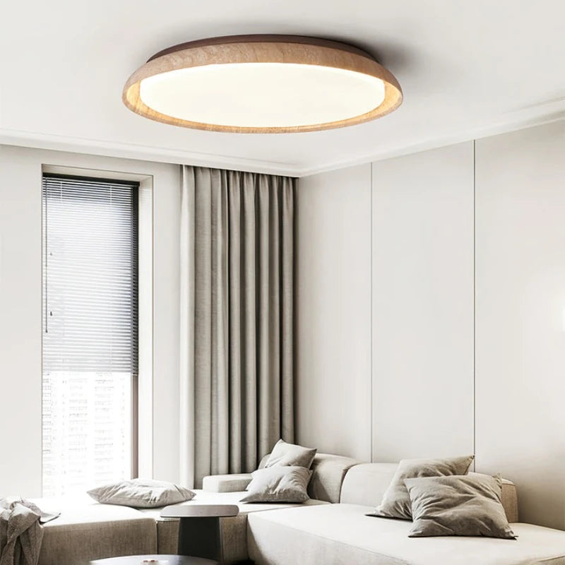 Yellow Cave Stone Ceiling Lamp
