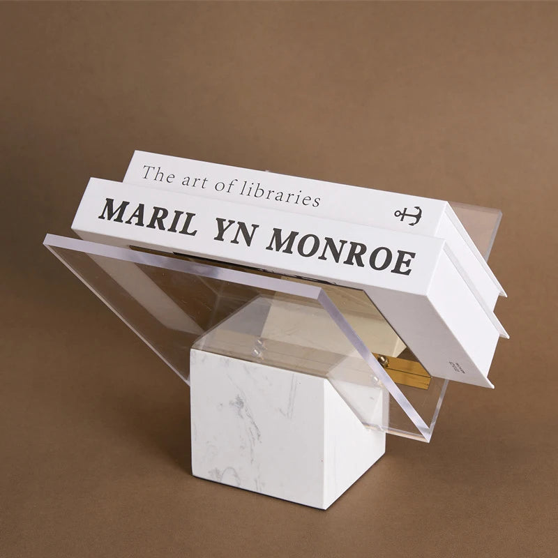 Natural Marble Book Stand