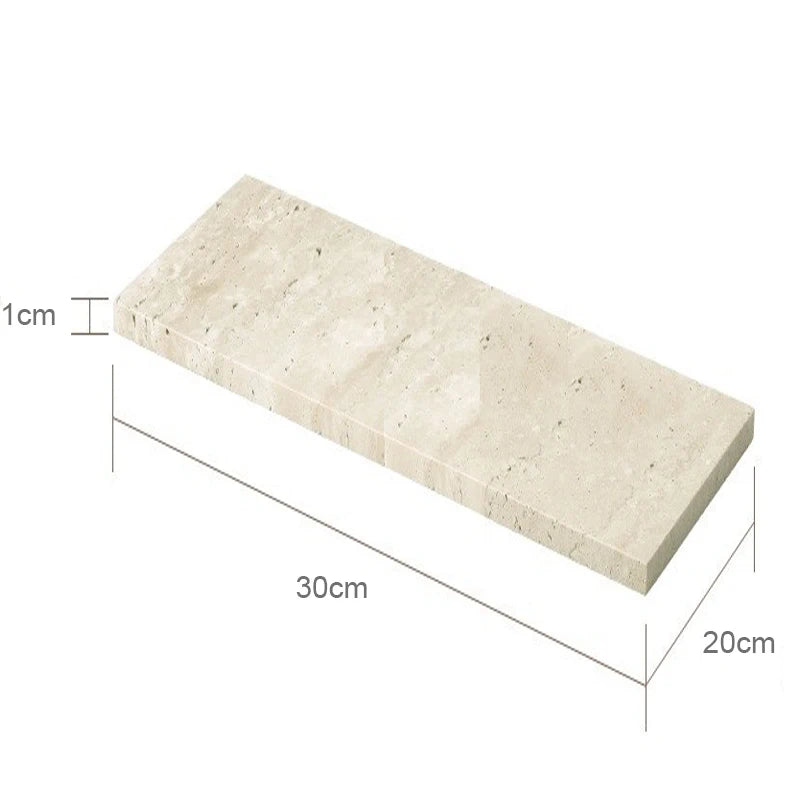 Beige Travertine Bathroom Set Natural