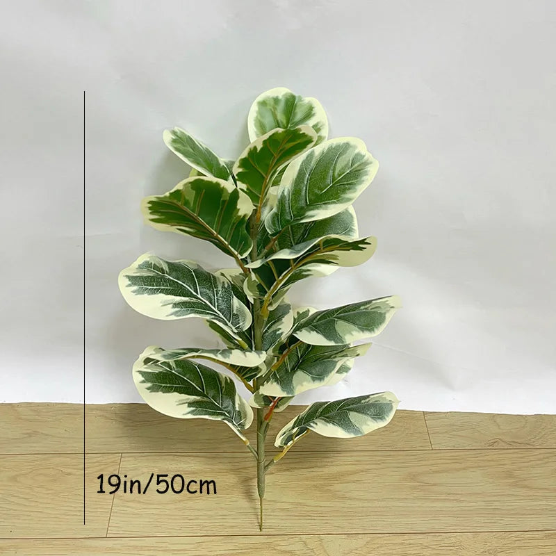 Artificial Tropical Ficus Tree Branch
