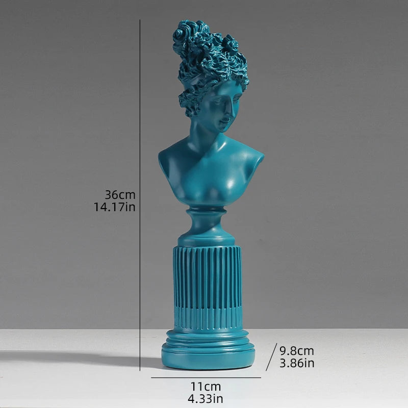 Nordic Goddess of Love Freyja Bust Statue