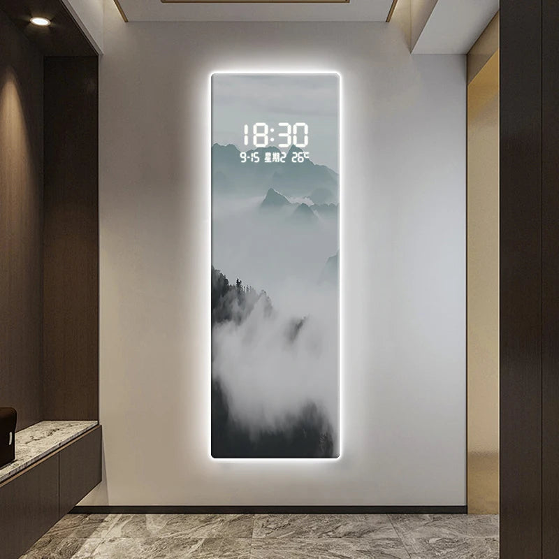 Landscape Clock Mural