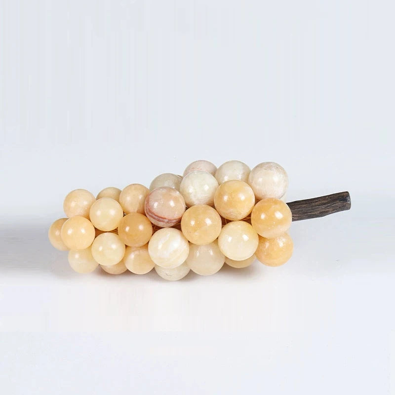 Handmade Natural Marble Grapes Bunch