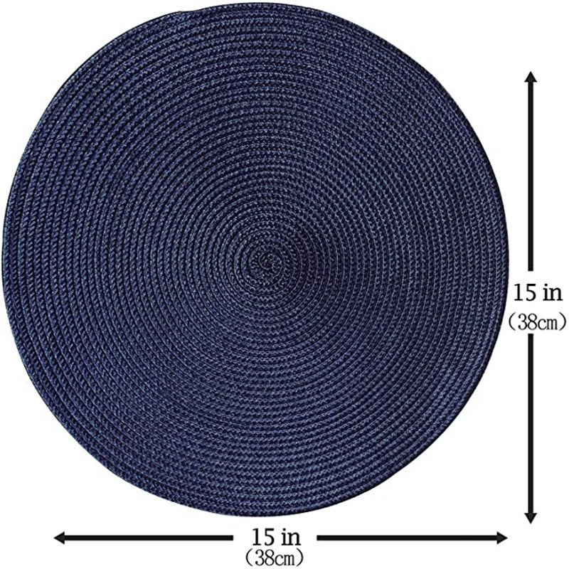Woven Round Table Mats