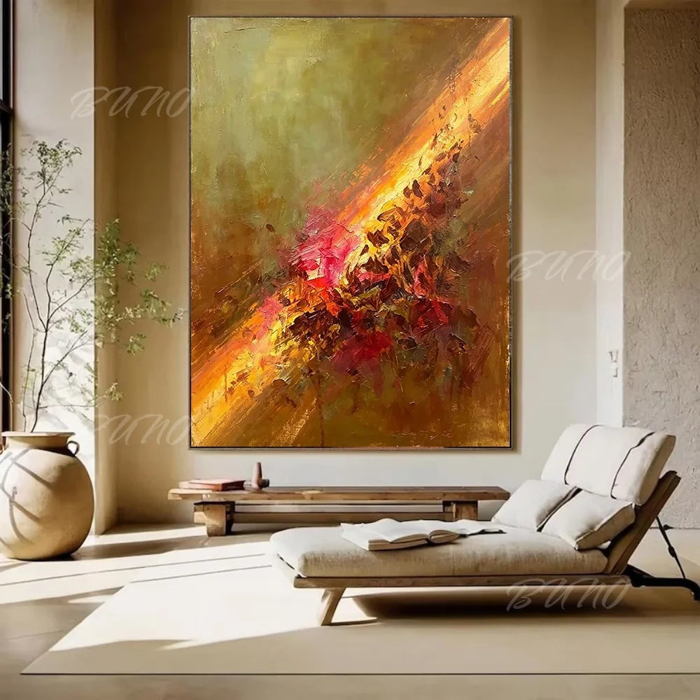 Impressionist Flowers Painting