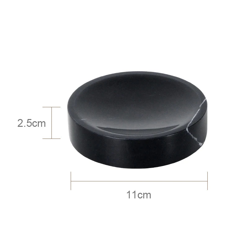 Black Nero Marquina Marble Bathroom Set