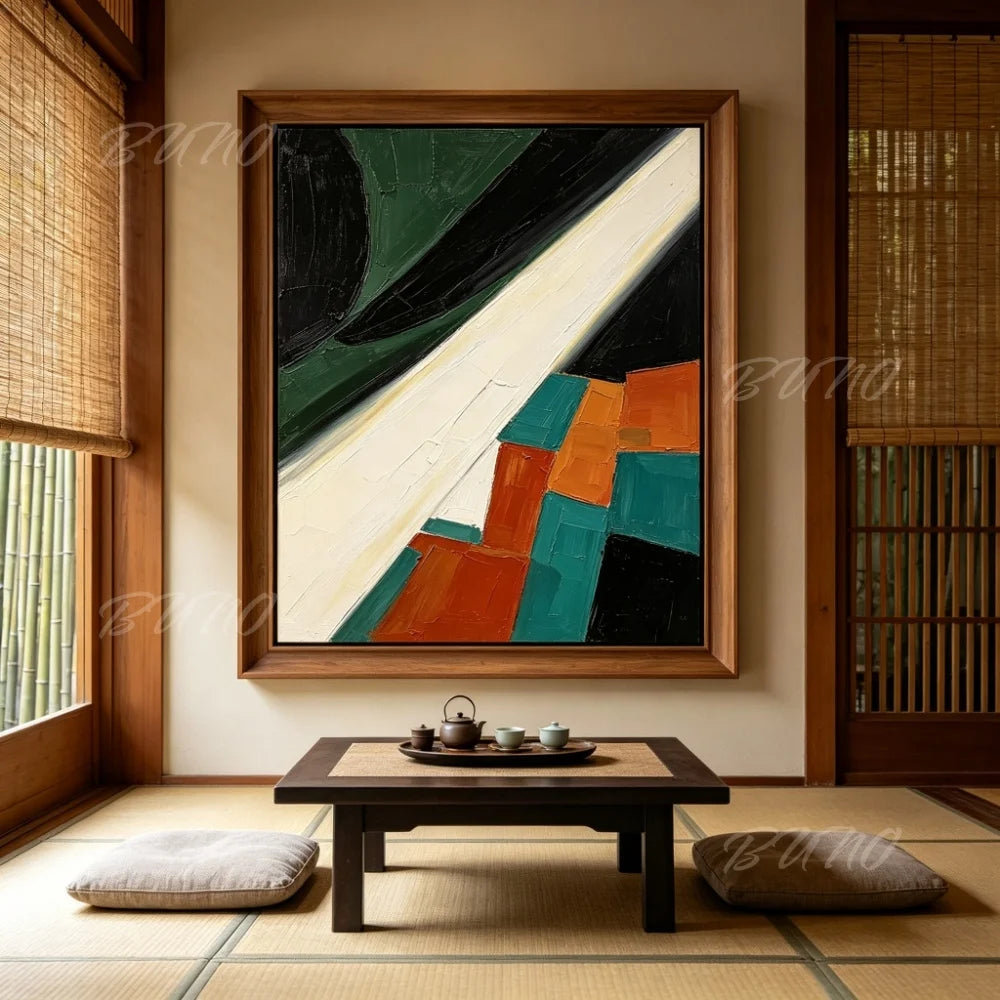Mid-Century Modern Geometric Art