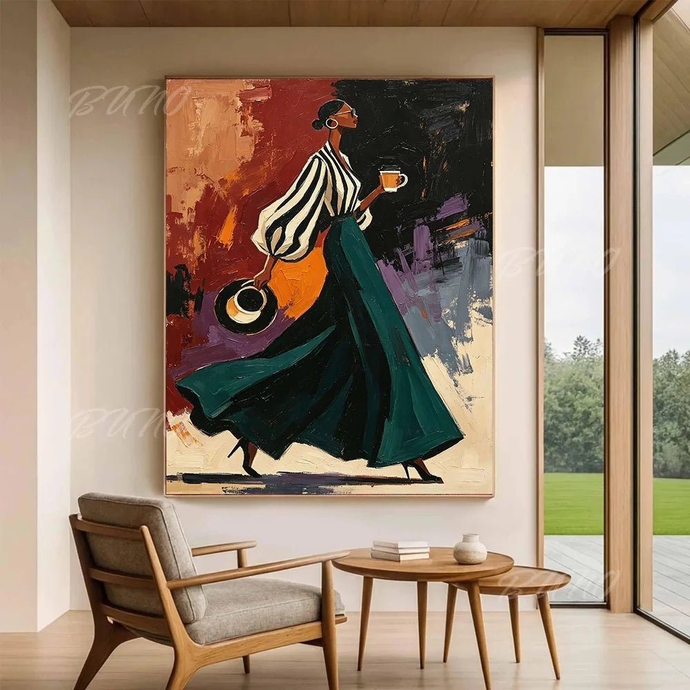 Modern Woman Canvas Art