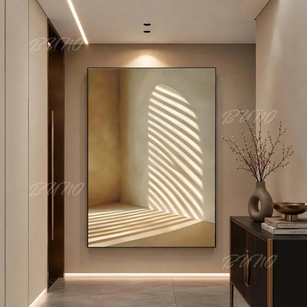 Sunlight Shadow Interior Art
