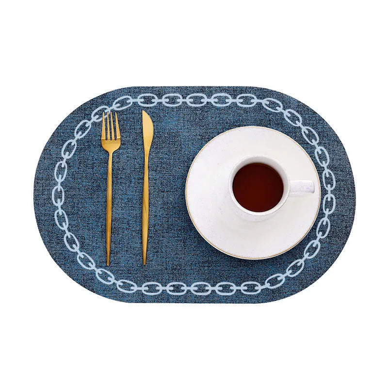 Oval Waterproof Placemats