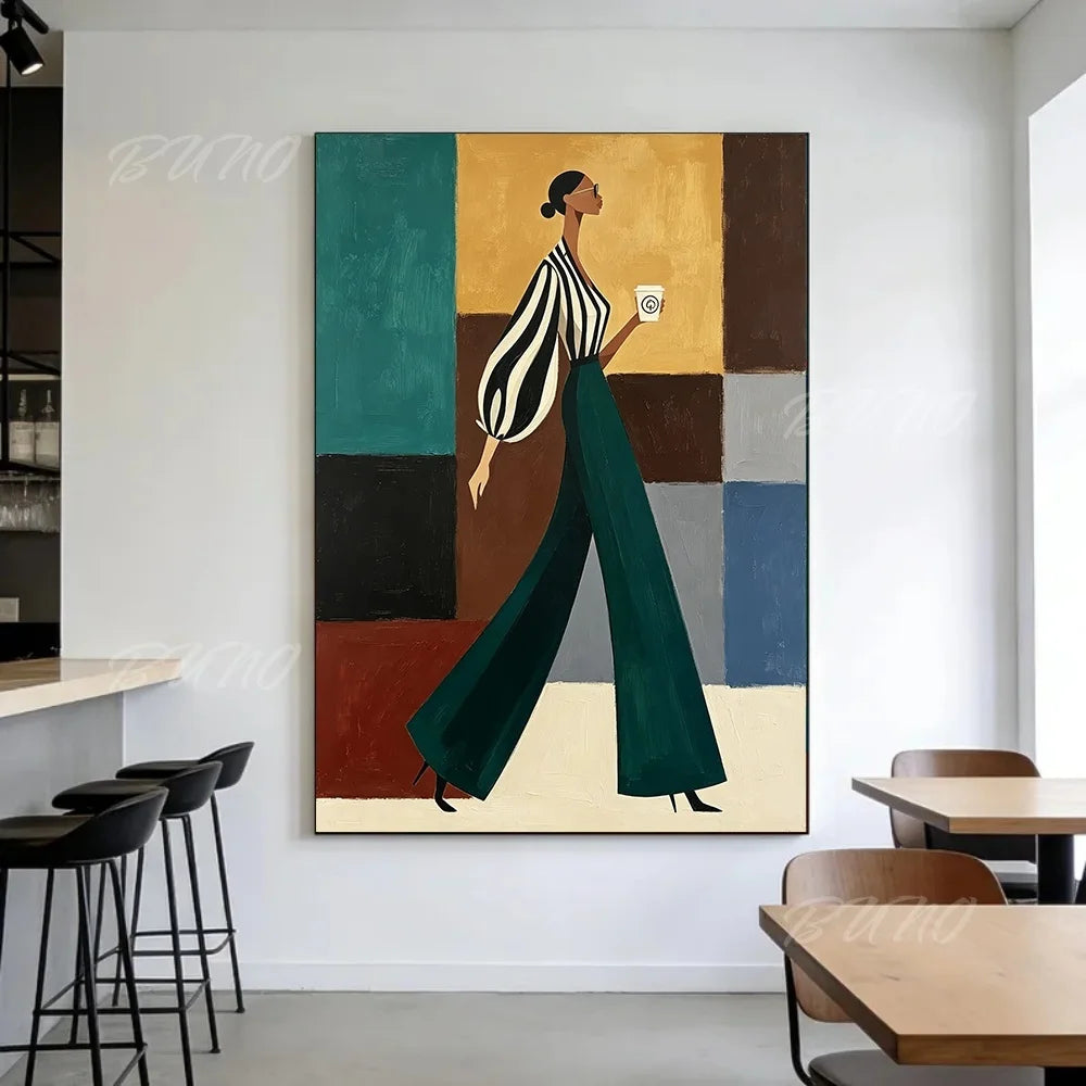 Modern Woman Canvas Art
