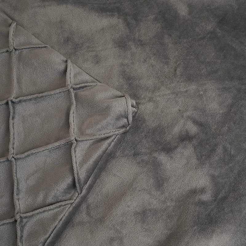 Velvet Plaid Cushion Cover